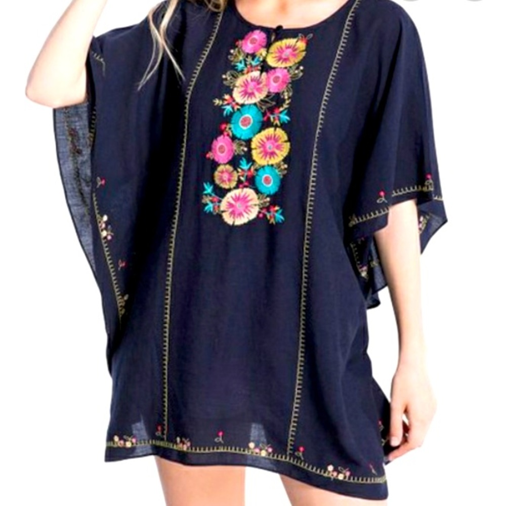 Swimsuit cover tunic